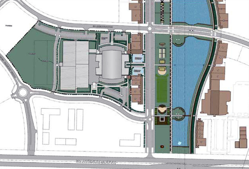 Fargo Park District Urban Plains Meandering Stream