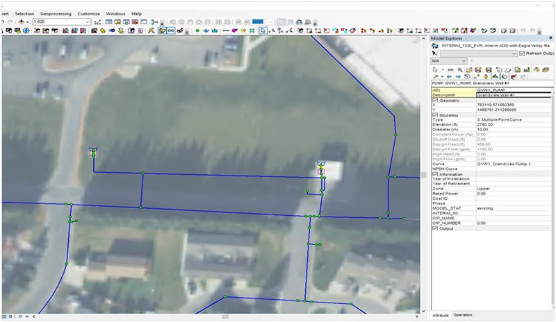 Kalispell GIS and Water Modeling Integration