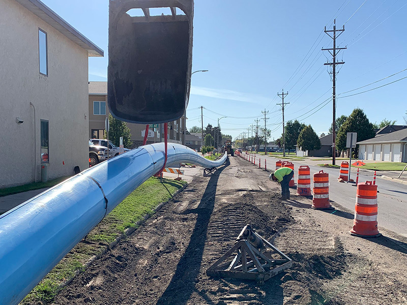 Williston 18th Avenue Water Main