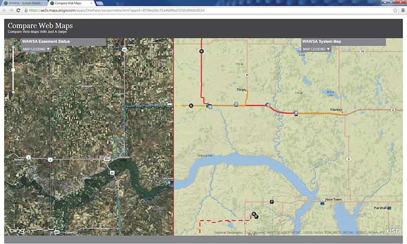 Western Area Water Supply Project Geographic Information System