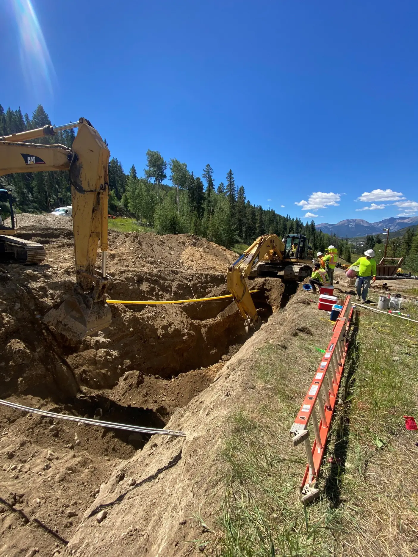 water distribution pipeline replacement